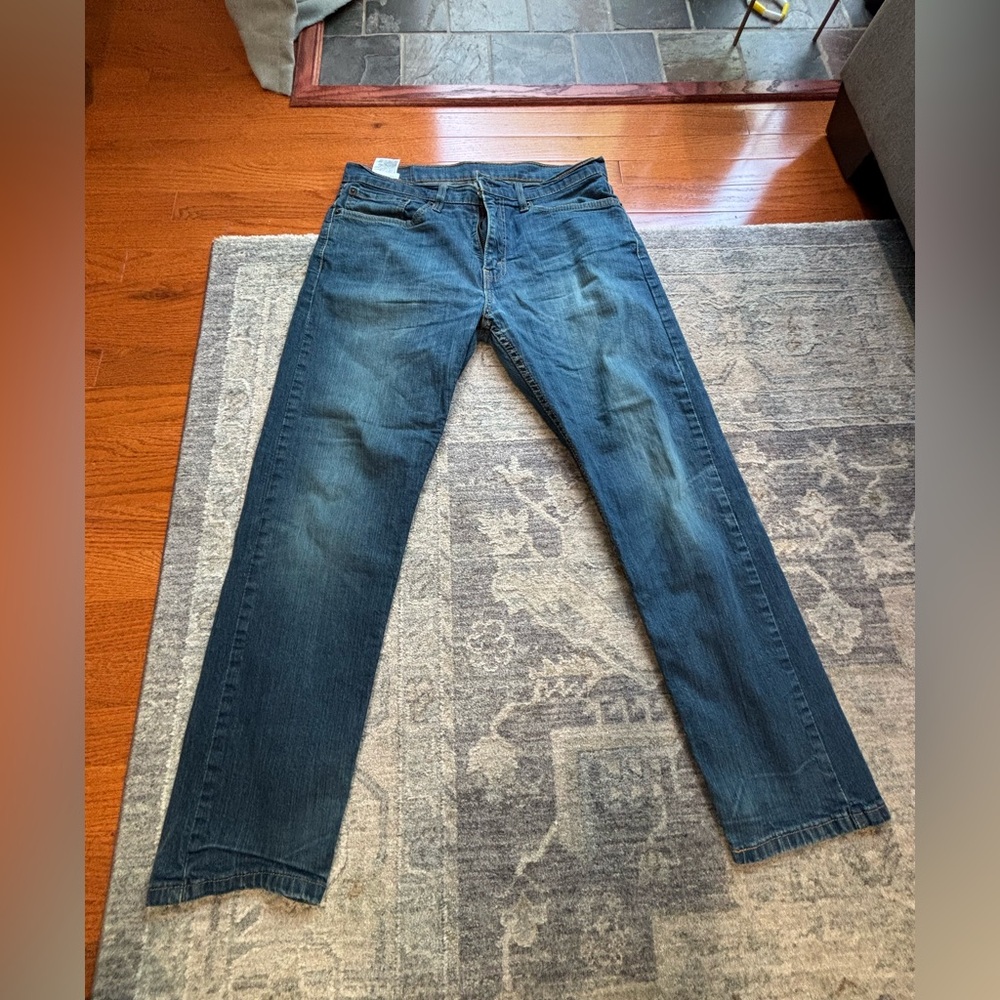 Men’s Levi's Blue Straight Jeans Classic Denim